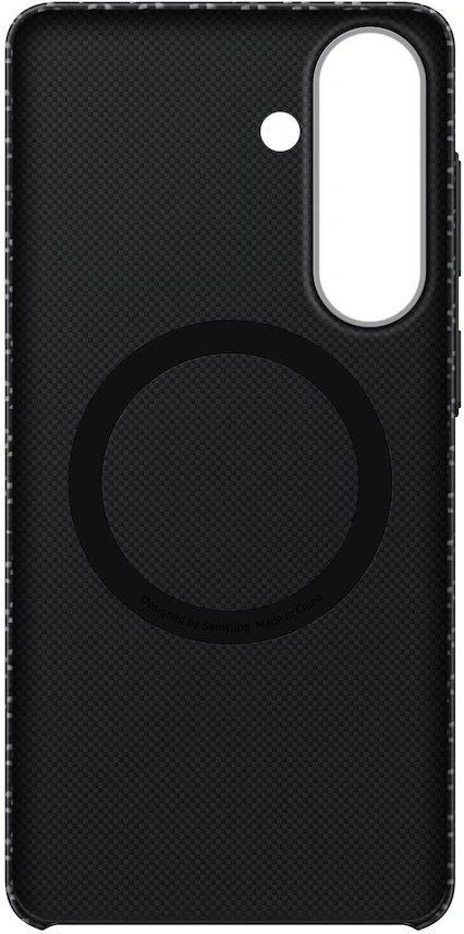 Чехол (клип-кейс) Samsung для Samsung Galaxy S26+ Carbon Magnet Case with MagSafe серый (EF-KS947SSEGRU) — миниатюра 5
