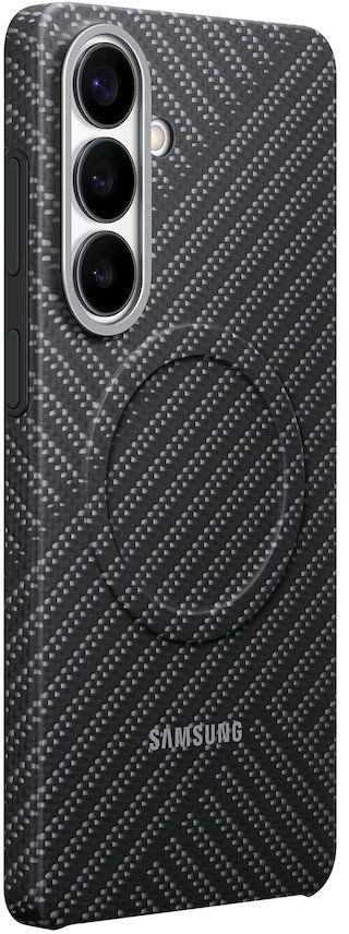 Чехол (клип-кейс) Samsung для Samsung Galaxy S26+ Carbon Magnet Case with MagSafe серый (EF-KS947SSEGRU) — миниатюра 2