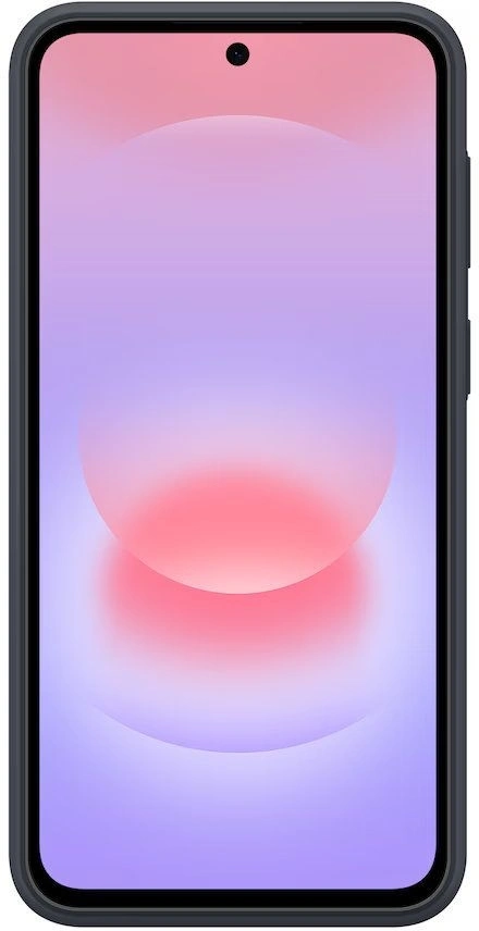 Чехол (клип-кейс) Samsung для Samsung Galaxy A37 Silicone Case черный (EF-PA376CBEGRU) — миниатюра 3