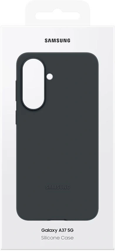 Чехол (клип-кейс) Samsung для Samsung Galaxy A37 Silicone Case черный (EF-PA376CBEGRU) — миниатюра 6