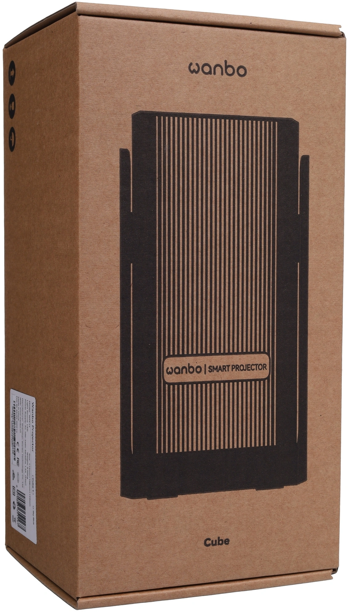Проектор Wanbo Cube 1 LCD 350Lm ANSI (1280x720) 1500:1 ресурс лампы:20000часов 1xUSB typeA 1xHDMI 0.9кг — миниатюра 8
