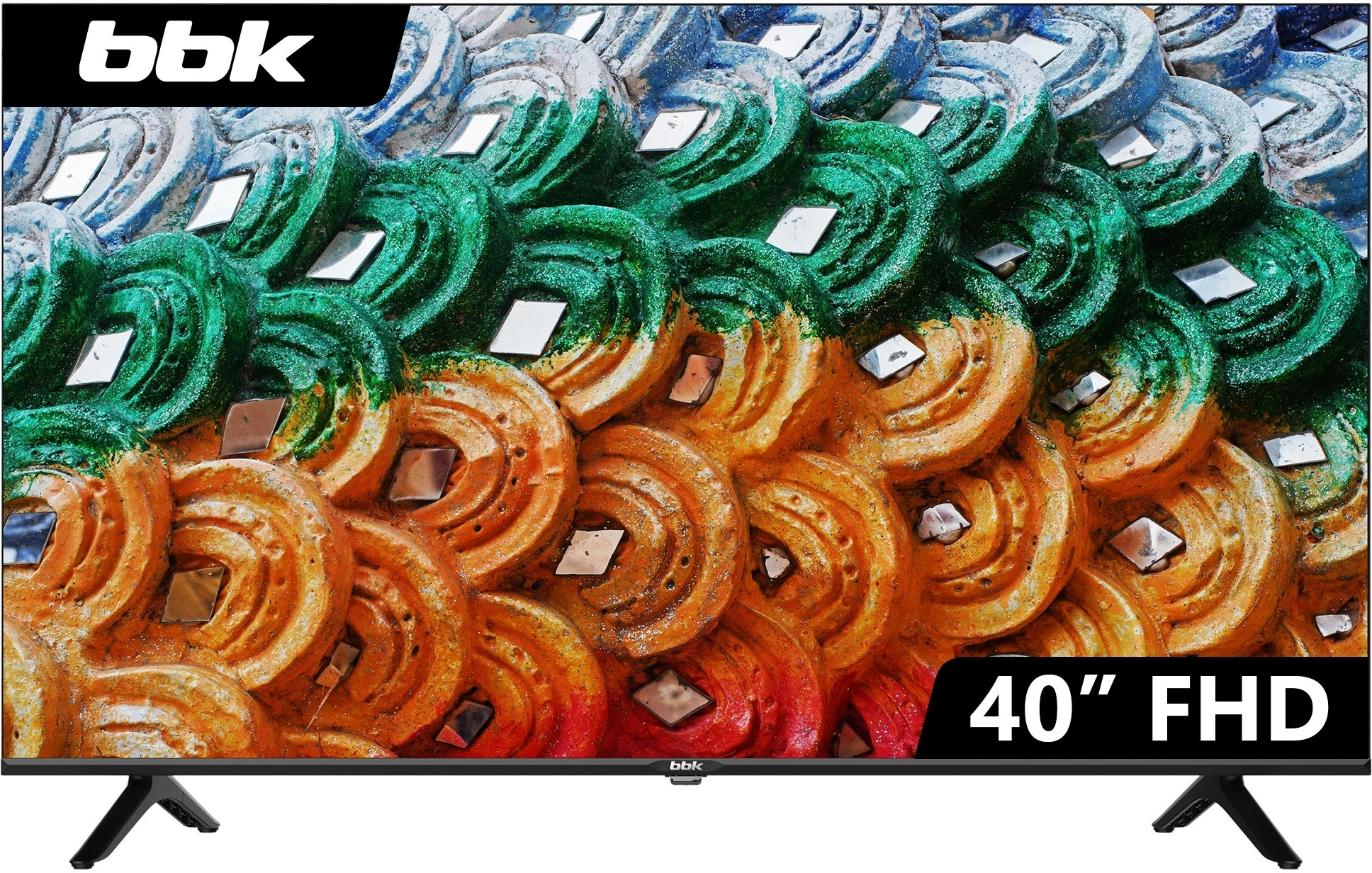 Телевизор LED BBK 40" 40LEM-1030/FTS2C (B) черный FULL HD 60Hz DVB-T2 DVB-C DVB-S2 USB (RUS) — фото 1