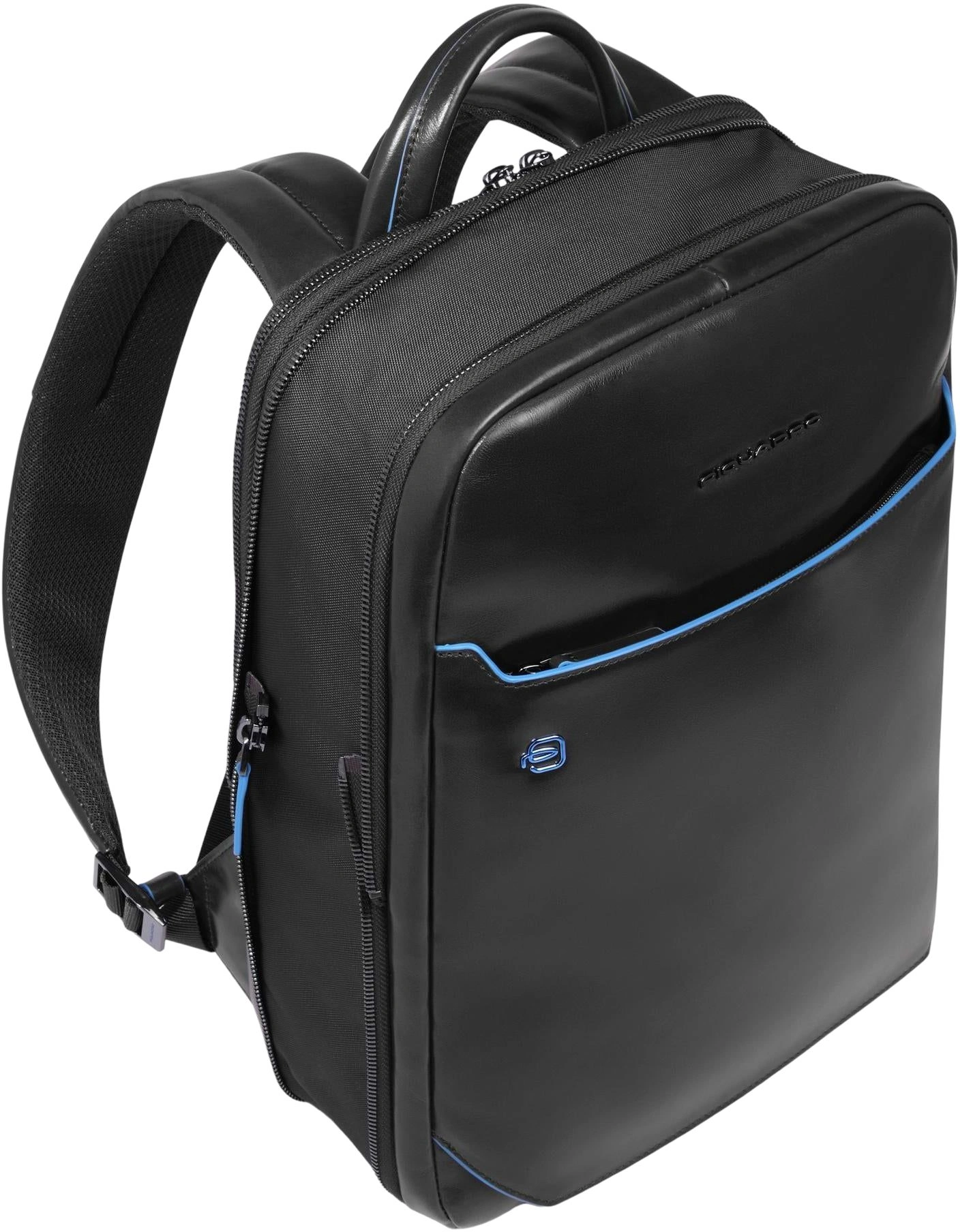 Рюкзак Piquadro Blue Square CA6311B2/N черный натур.кожа — миниатюра 3