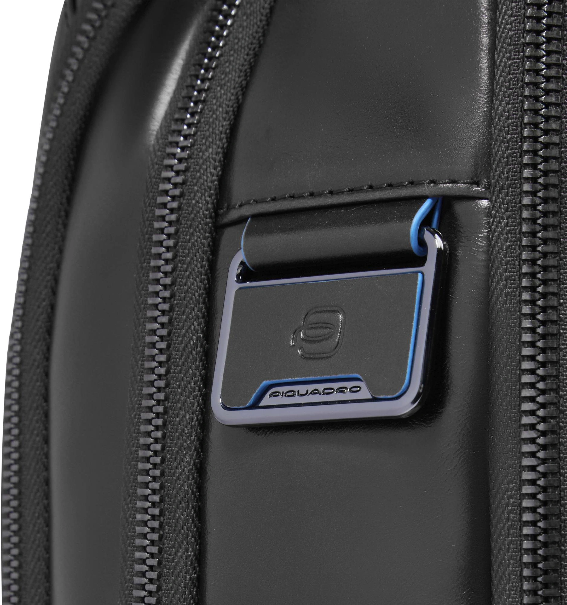 Рюкзак мужской Piquadro Blue Square CA6817B2/N черный натур.кожа — миниатюра 7