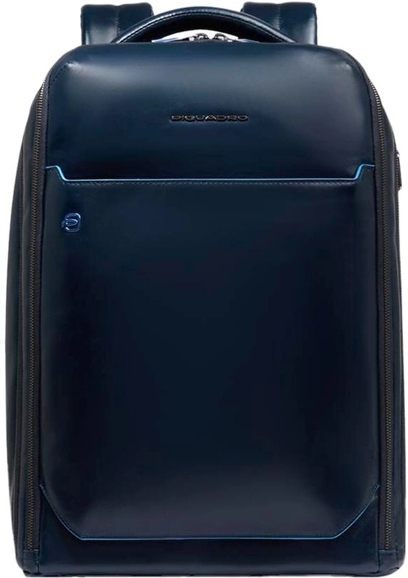 Рюкзак мужской Piquadro Blue Square CA6817B2/BLU2 синий натур.кожа — миниатюра 8