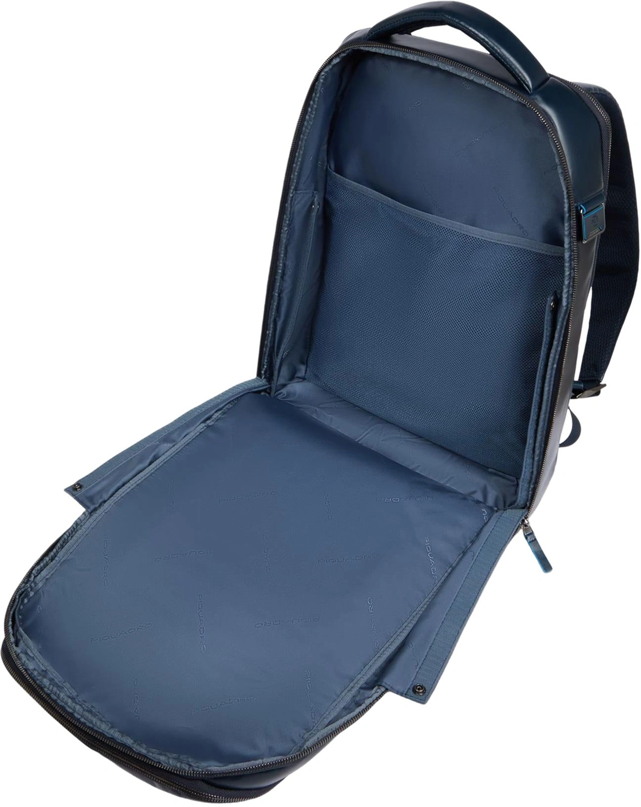Рюкзак мужской Piquadro Blue Square CA6817B2/BLU2 синий натур.кожа — миниатюра 4