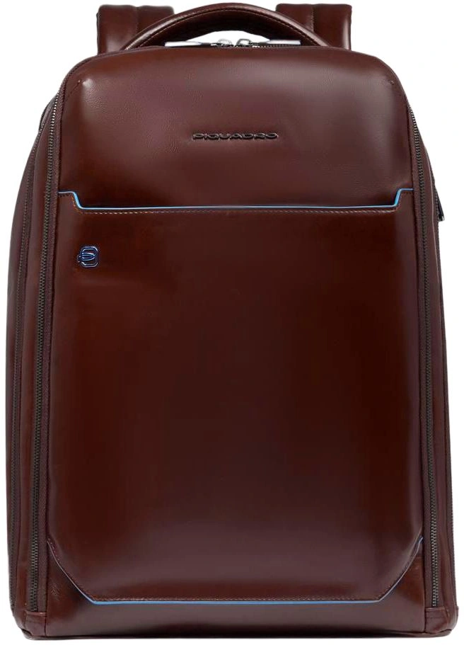 Рюкзак мужской Piquadro Blue Square CA6817B2/MO коричневый натур.кожа — миниатюра 8