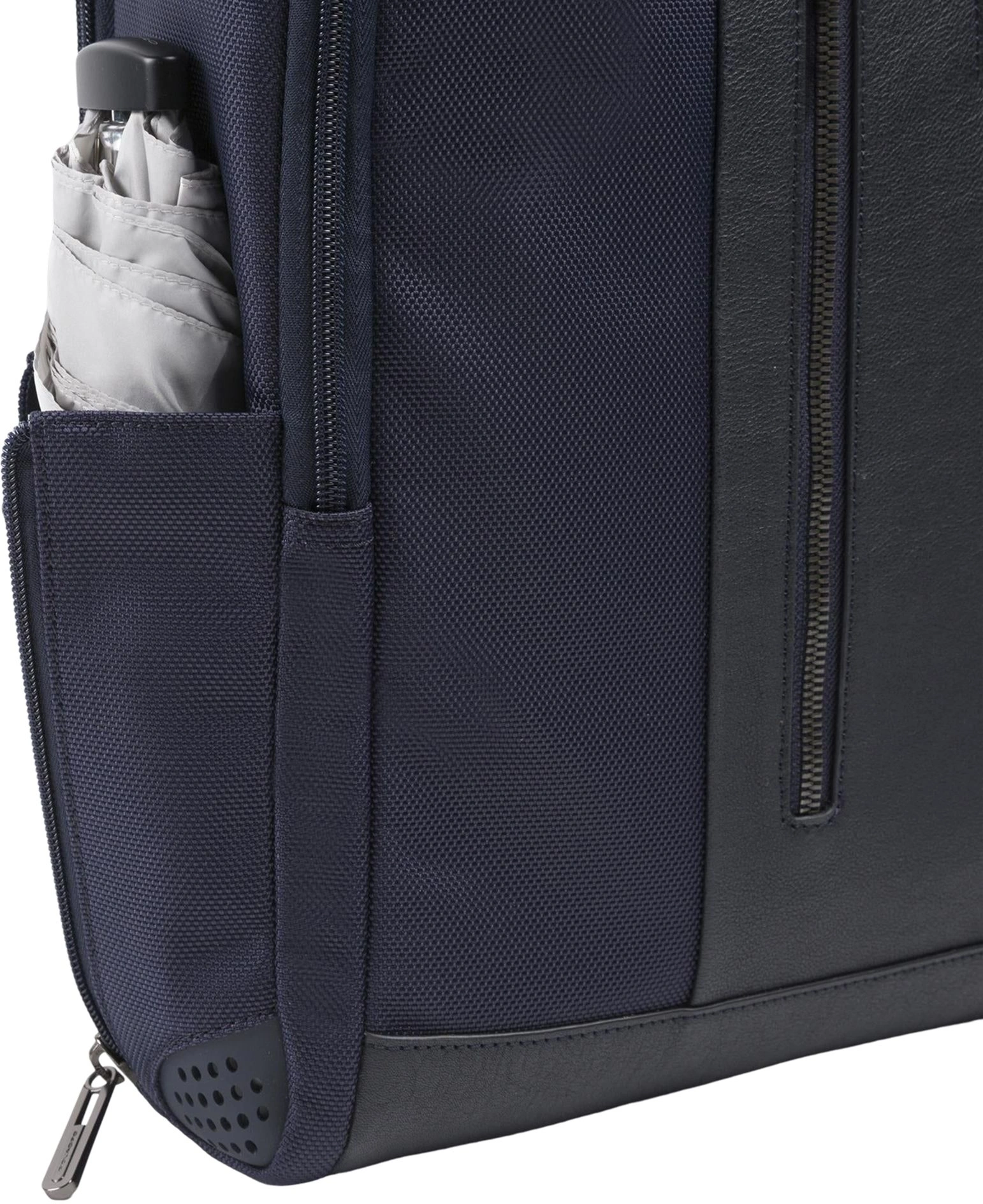 Рюкзак мужской Piquadro Brief2 CA4818BR2/BLU синий нейлон/натур.кожа — миниатюра 2