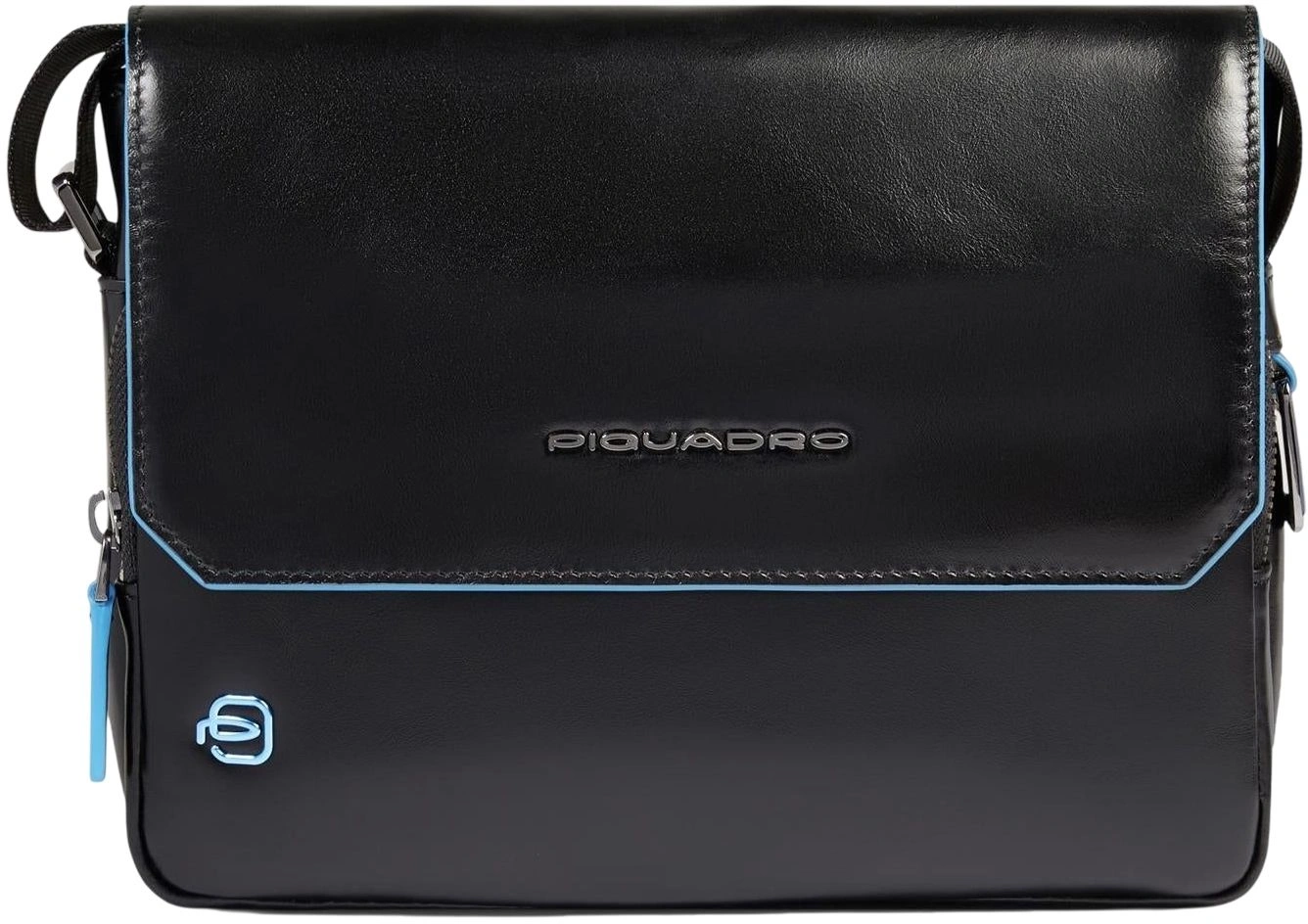 Сумка кросс-боди мужская Piquadro Blue Square CA6812B2/N черная натур.кожа — фото 1