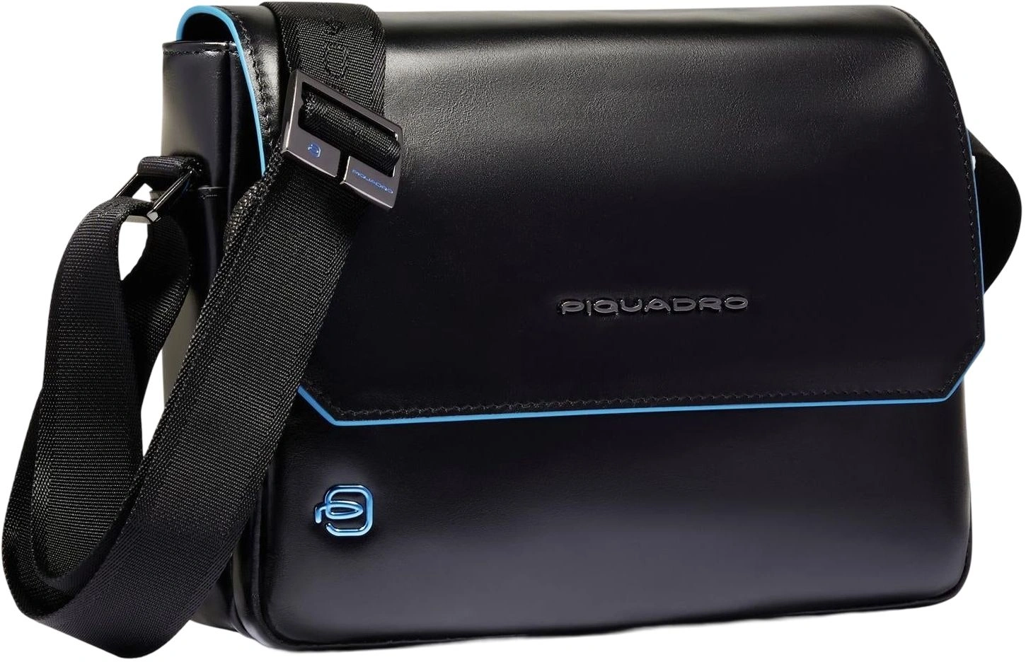 Сумка кросс-боди мужская Piquadro Blue Square CA6812B2/N черная натур.кожа — миниатюра 2