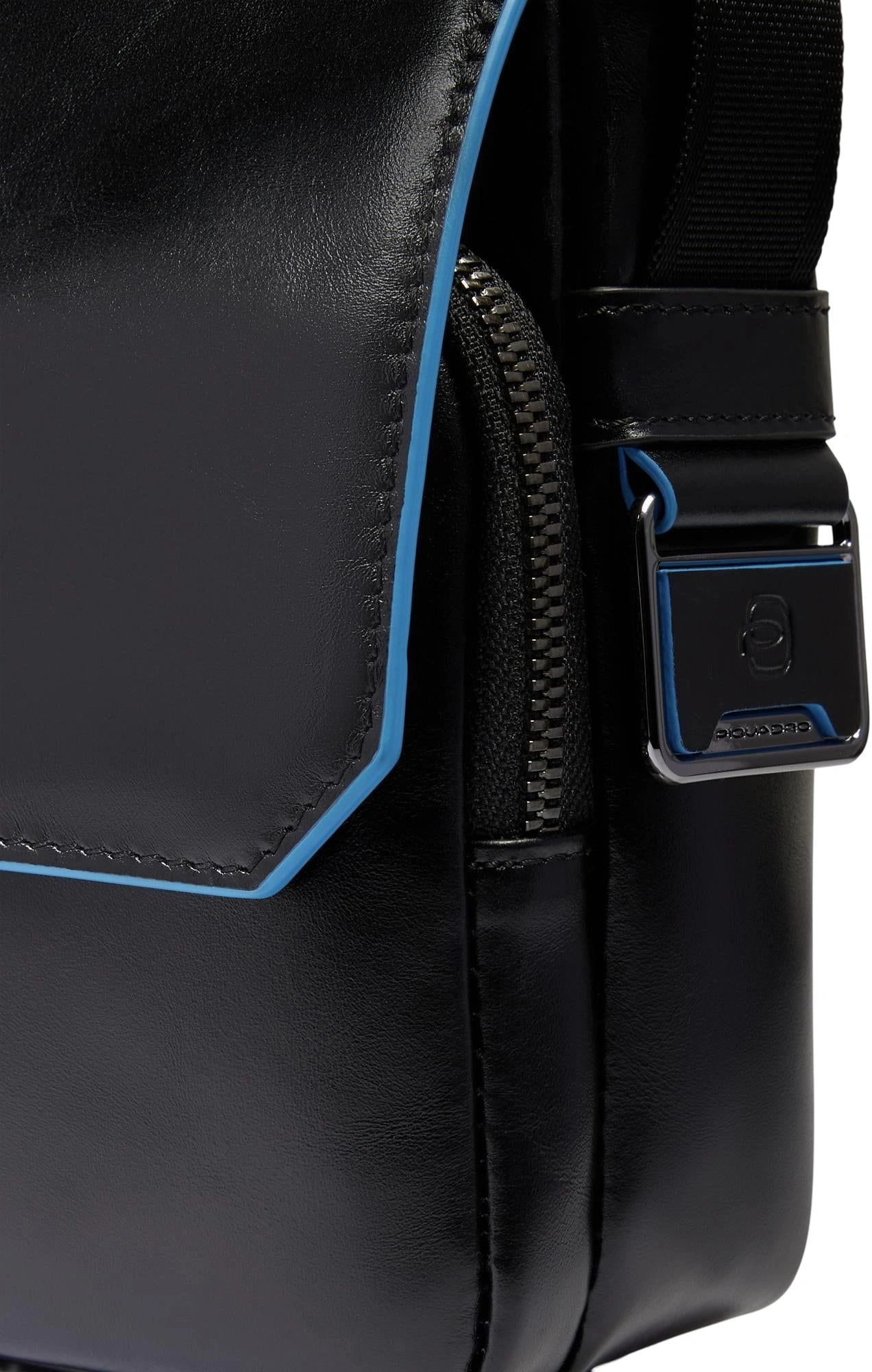 Сумка кросс-боди мужская Piquadro Blue Square CA6812B2/N черная натур.кожа — миниатюра 5