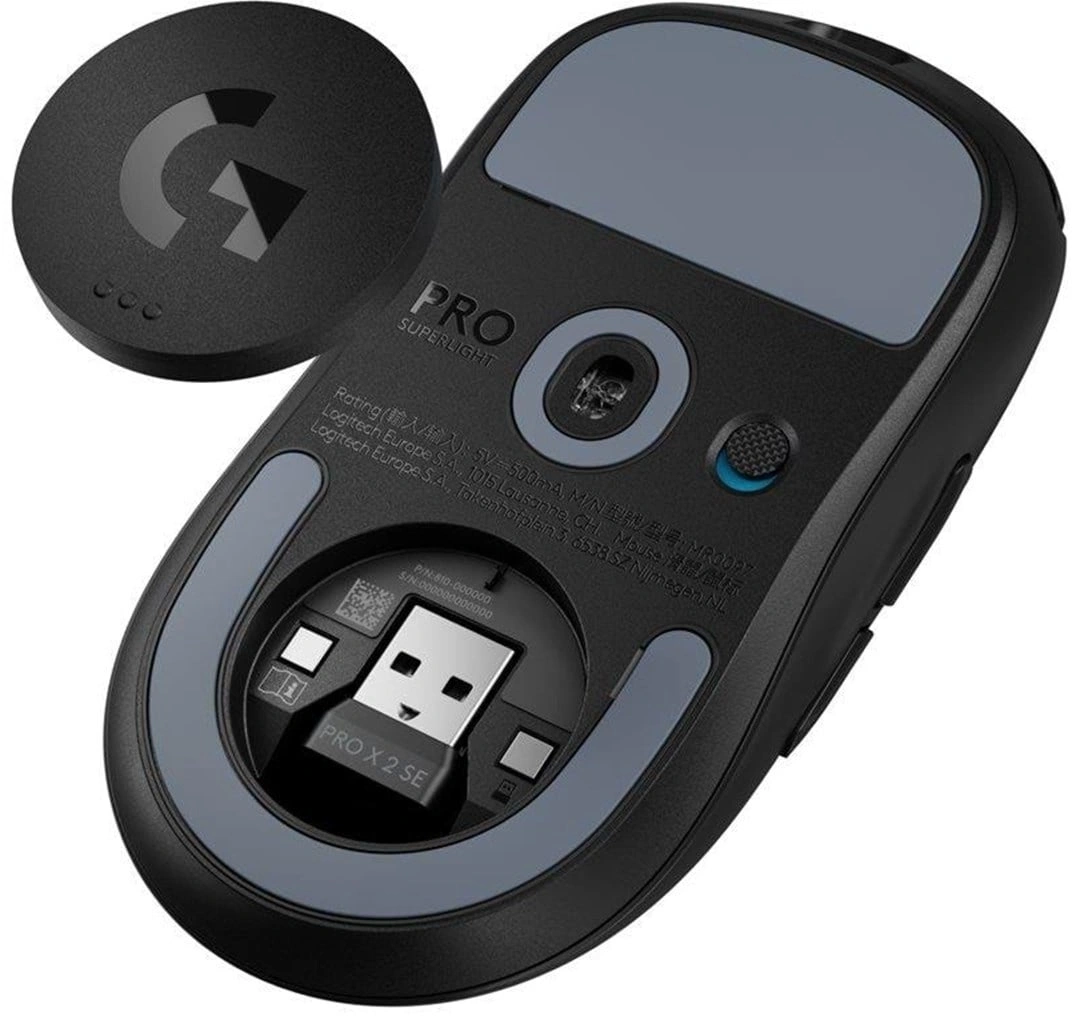 Мышь Logitech G Pro X Superlight 2 SE черный оптическая 44000dpi беспров. USB-C 4but (910-007649) — миниатюра 7