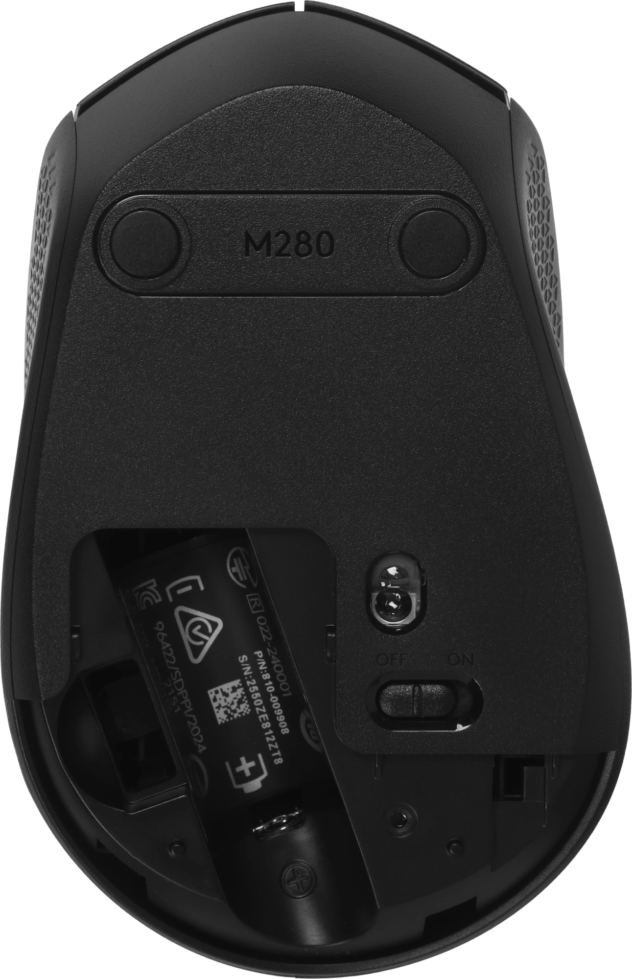 Мышь Logitech M280 черный оптическая 1000dpi беспров. USB 2but (910-004298) — миниатюра 6