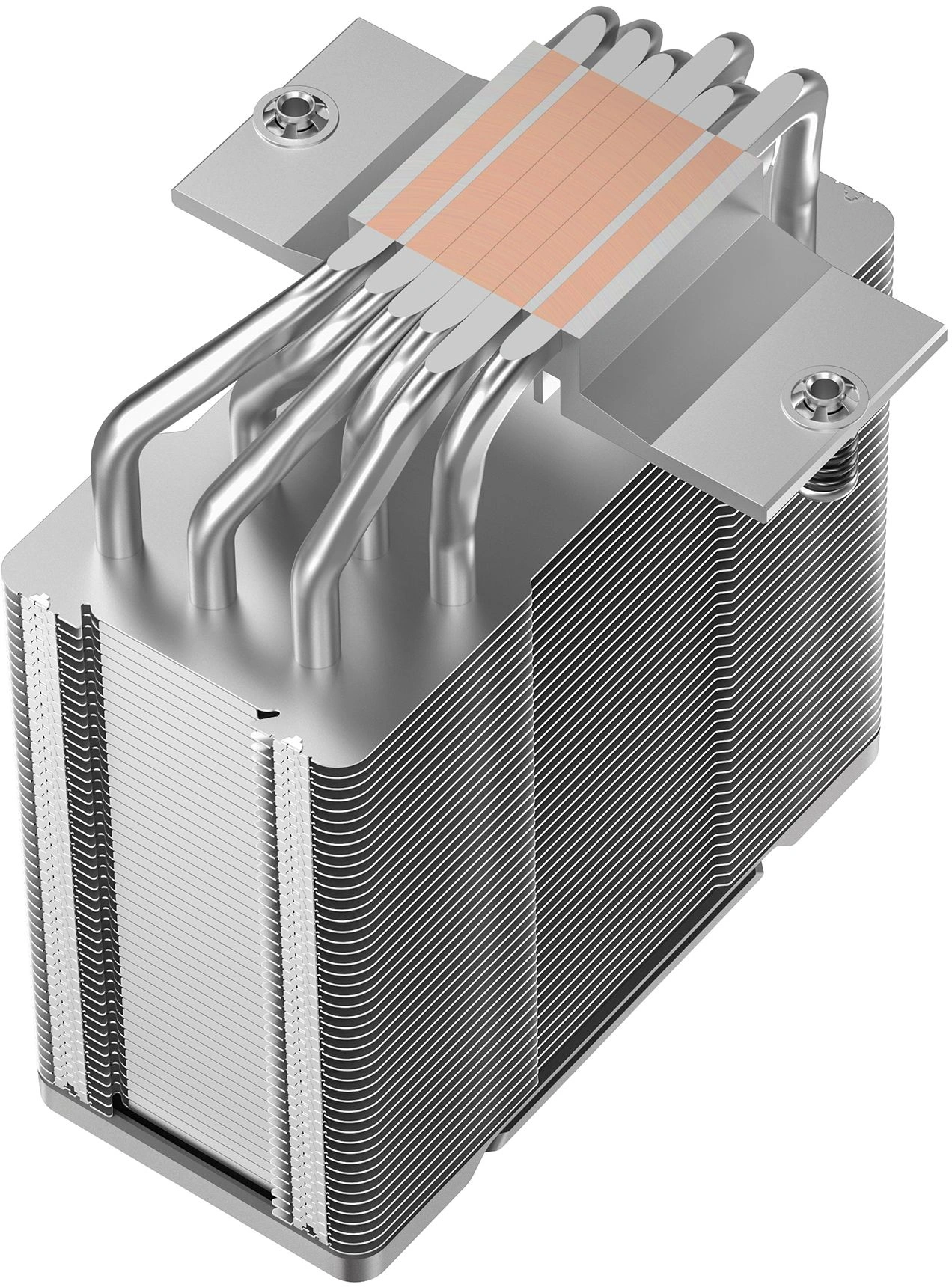 Устройство охлаждения(кулер) Deepcool AG600 нет подсветки Soc-AM5/AM4/1200/1700/1851 серебристый/черный 4-pin 29.22dB Al+Cu 260W 686gr Ret (R-AG600-BKNPMG2-G) — миниатюра 5