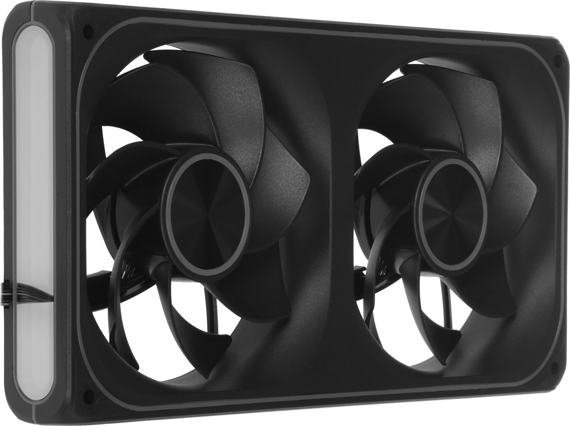 Вентилятор для корпуса Formula Air Fusion 2 LT Reverse ARGB 120х120x28 черный 4-pin 26.6дБ (упак.:2шт) (AIR FUSION 2 LT BK REVERSE) Ret — миниатюра 4