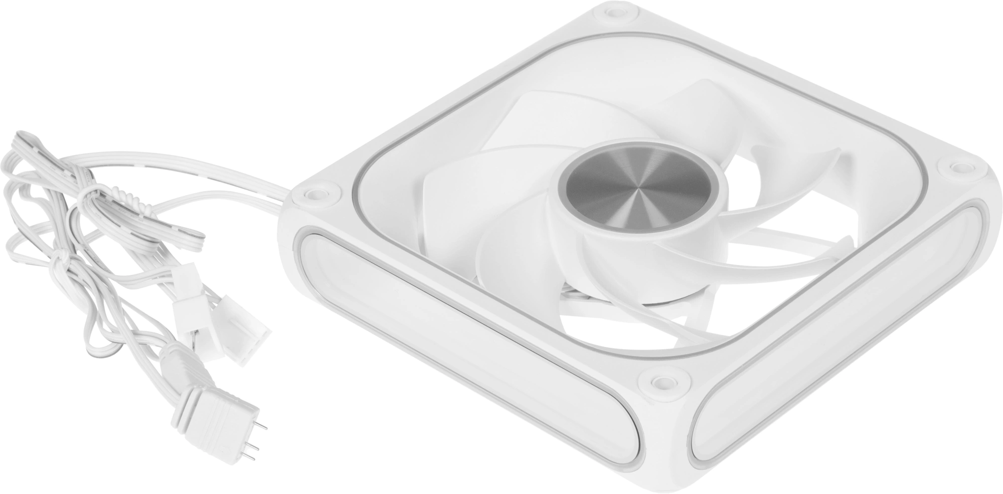 Вентилятор для корпуса Formula Air Fusion 1 LT ARGB 120х120x28 белый 4-pin 21дБ (AIR FUSION 1 LT WH) Ret — миниатюра 6