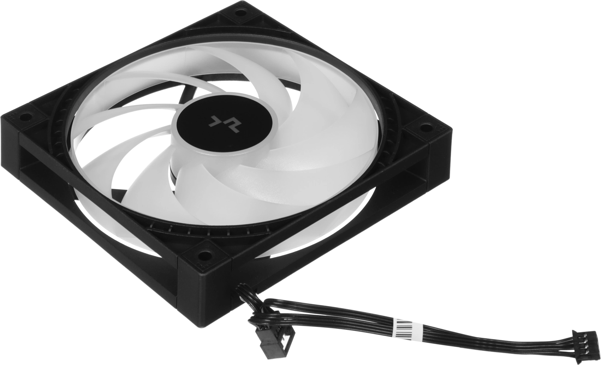 Вентилятор для корпуса Deepcool FD12 V2 ARGB 120х120x25 черный 4-pin 26.57дБ (R-FD12ARGBV2-BKAPN1-G) Ret — миниатюра 4