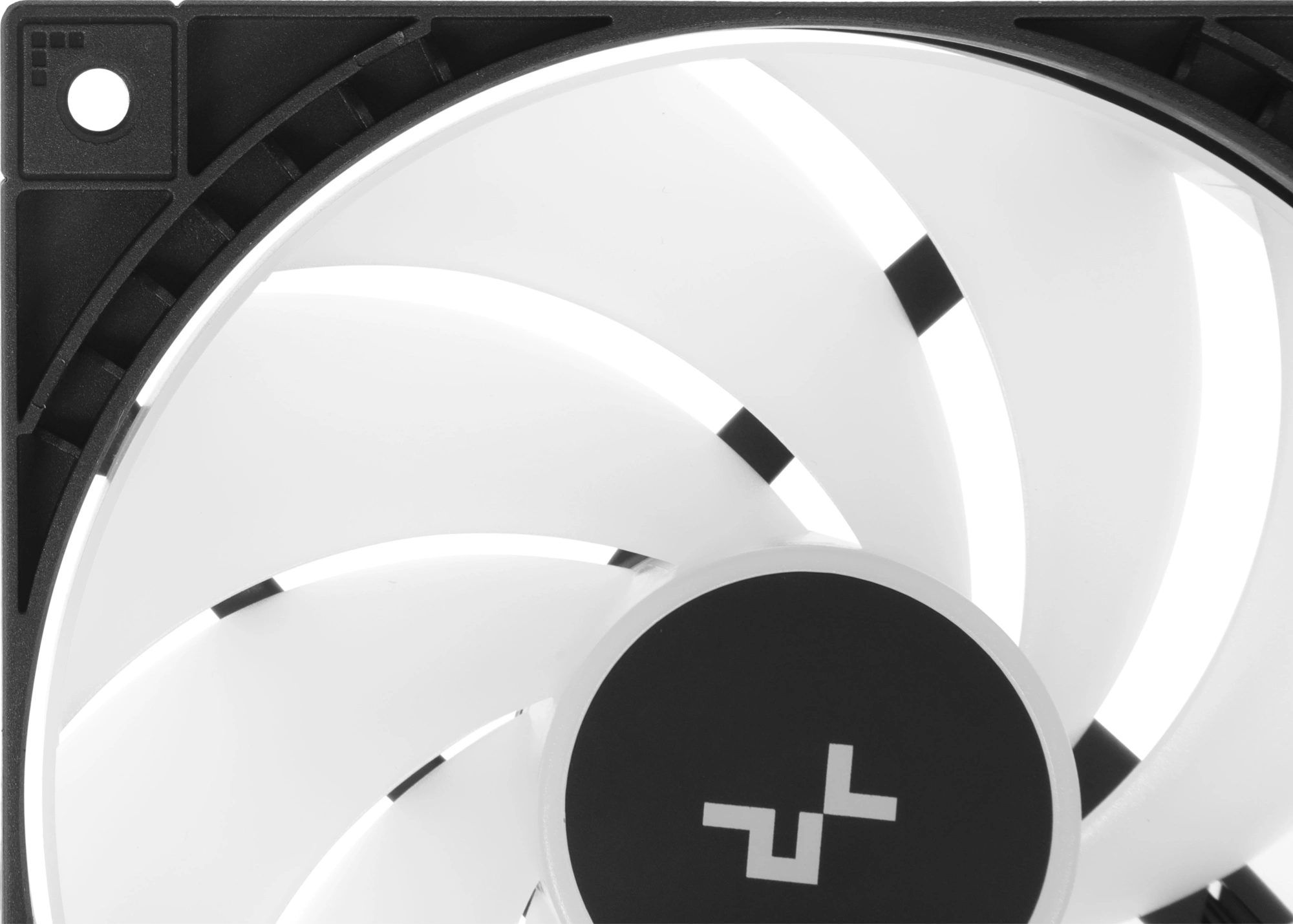 Вентилятор для корпуса Deepcool FD12 V2 ARGB 120х120x25 черный 4-pin 26.57дБ (R-FD12ARGBV2-BKAPN1-G) Ret — миниатюра 11