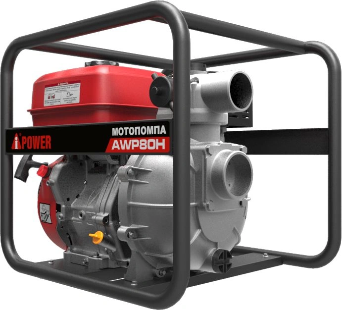 Мотопомпа A-iPower AWP80Н 833л/мин для гряз.воды (30431) — миниатюра 7