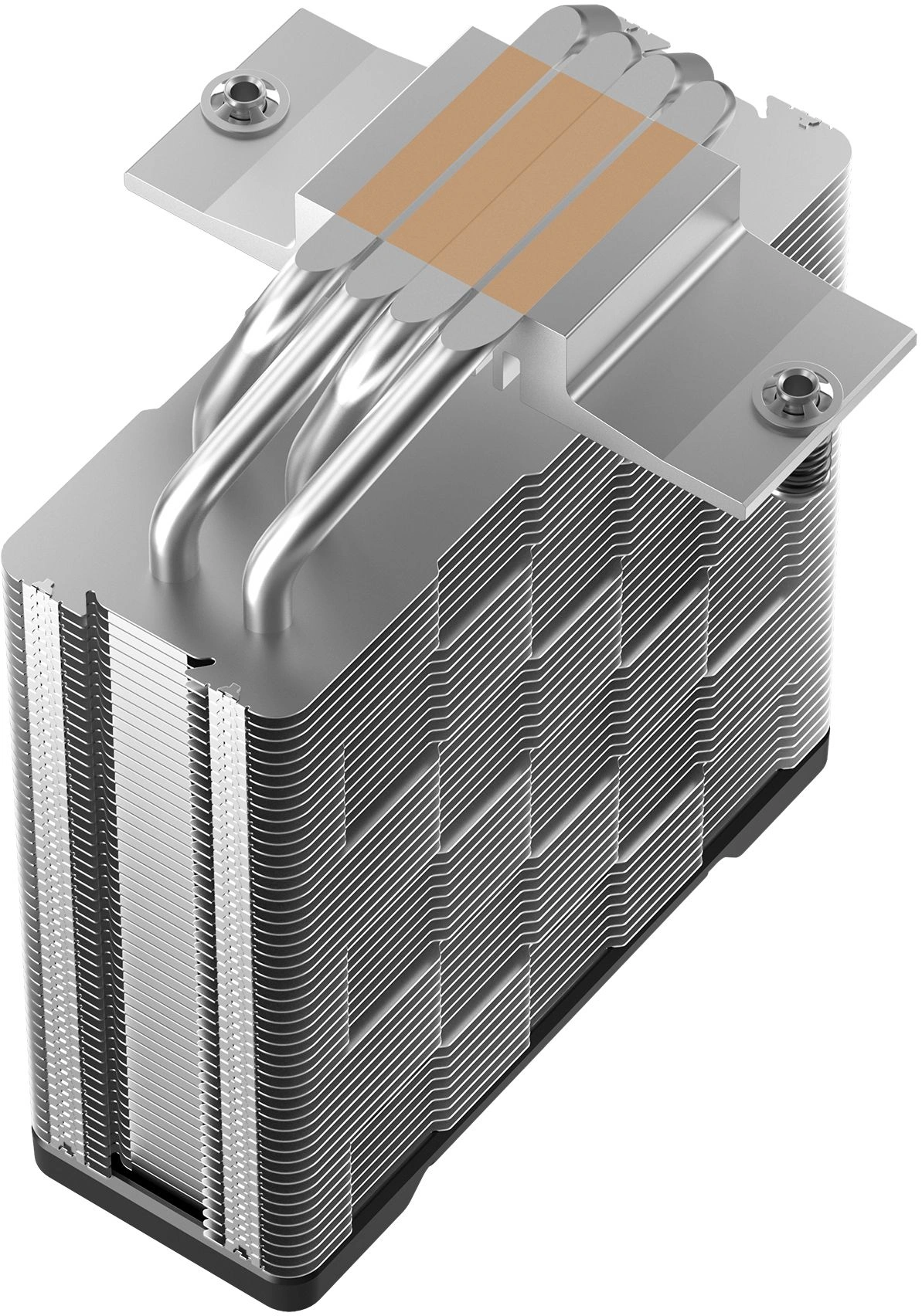 Устройство охлаждения(кулер) Deepcool AG400 G2 ARGB Soc-AM5/AM4/1200/1700/1851 серебристый/черный 4-pin 30.93dB Al+Cu 230W 641gr Ret (R-AG400-BKAMMG2-G) — миниатюра 5