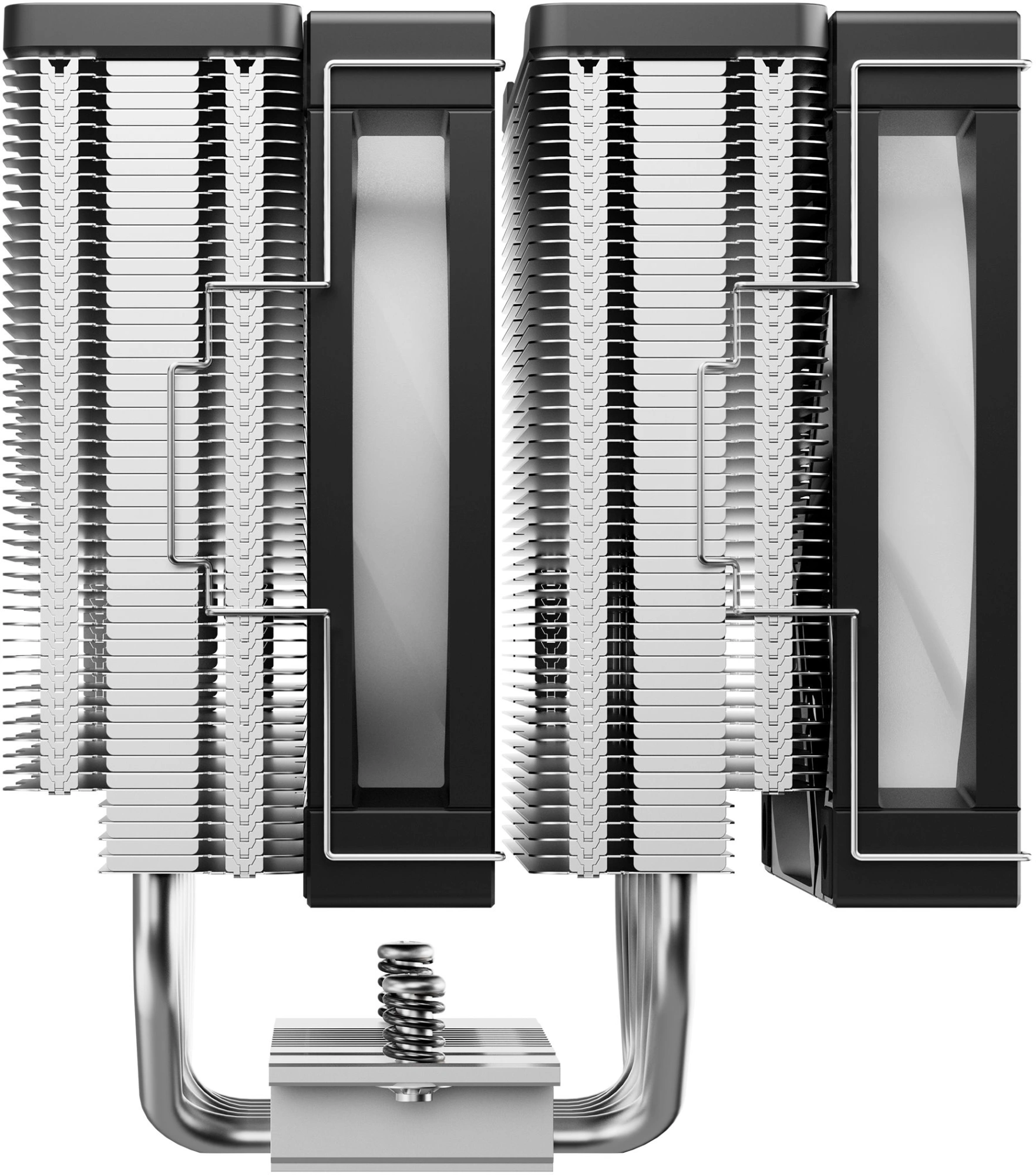Устройство охлаждения(кулер) Deepcool AG620 G2 ARGB Soc-AM5/AM4/1200/1700/1851 серебристый/черный 4-pin 30.93dB Al+Cu 270W 1046gr Ret (R-AG620-BKAMMG2-G) — миниатюра 4