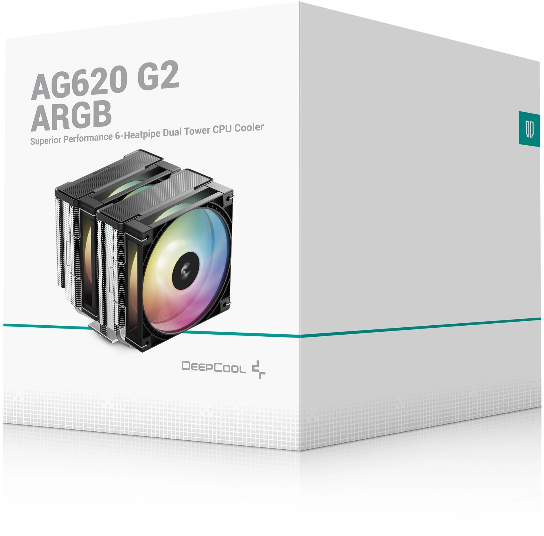 Устройство охлаждения(кулер) Deepcool AG620 G2 ARGB Soc-AM5/AM4/1200/1700/1851 серебристый/черный 4-pin 30.93dB Al+Cu 270W 1046gr Ret (R-AG620-BKAMMG2-G) — миниатюра 9
