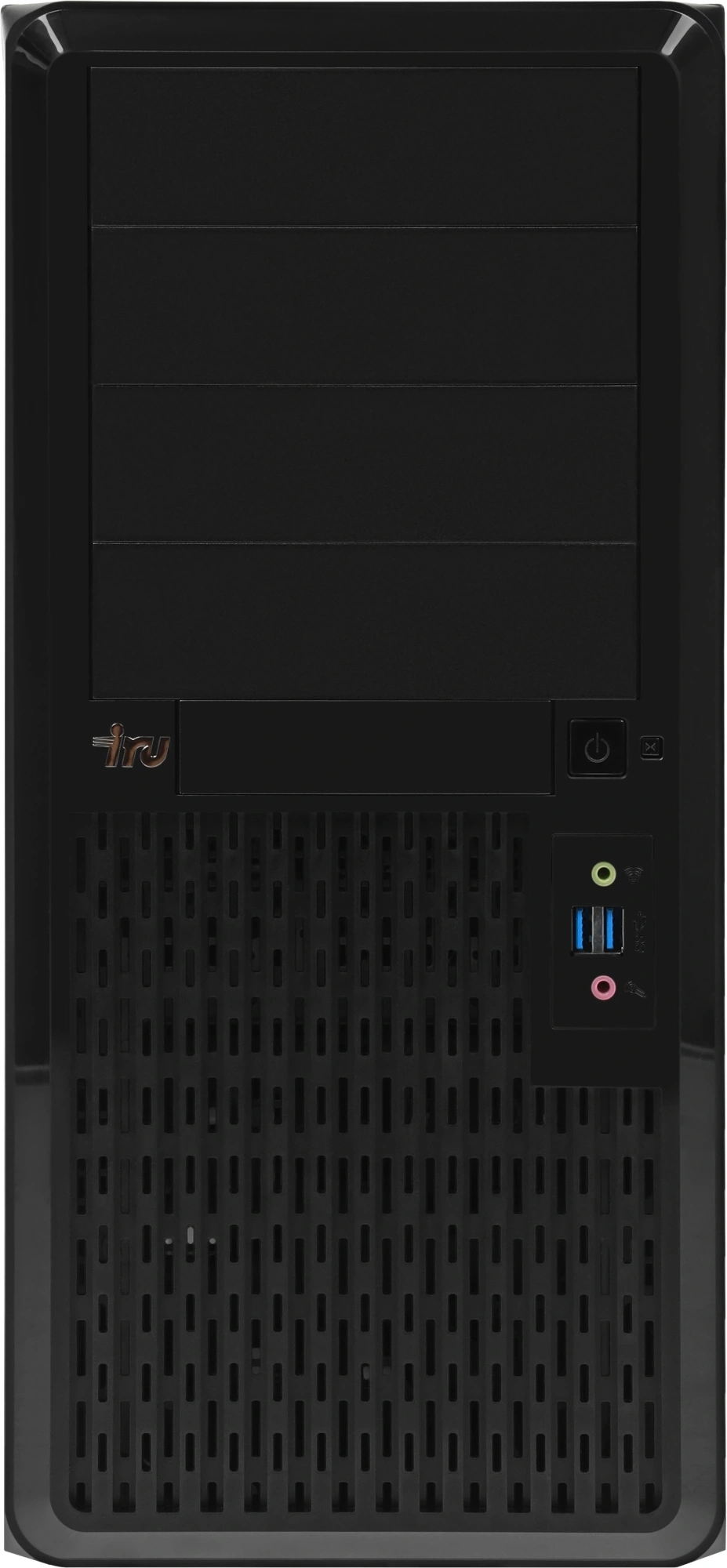 Сервер IRU Rock w9105p 1x4210 2x16Gb 1x500Gb SSD С621 AST2500 2xGigEth 1x650W w/o OS (2184296) — миниатюра 2