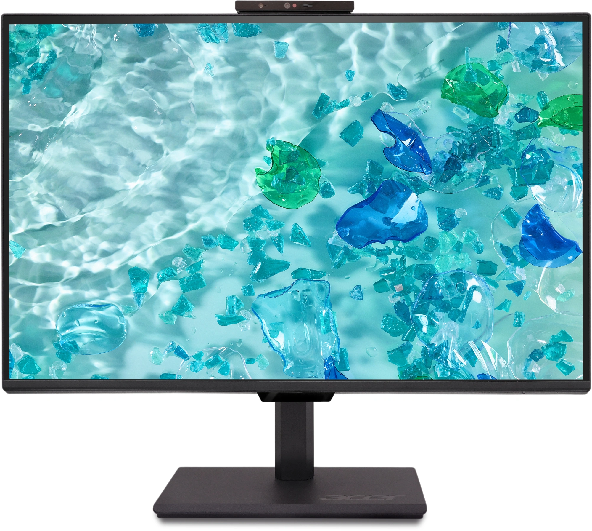 Монитор Acer 27" Vero B278UGbemiqprcuzx черный IPS LED 16:9 HDMI M/M Cam матовая HAS Piv 350cd 178гр/178гр 2560x1440 120Hz FreeSync DP 2K 10.24кг — миниатюра 2