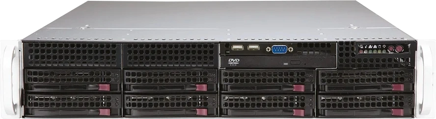 Сервер IRU Rock s2208p 2x5318N 2x32Gb С621 AST2600 2xGigEth 2x1200W w/o OS (2184373) — фото 1