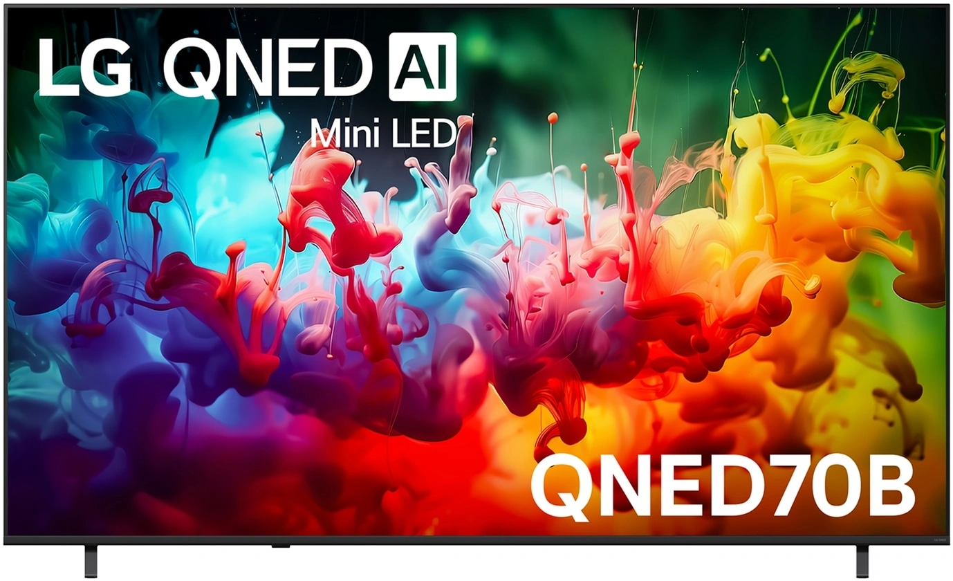 Телевизор LED LG 85" 85QNED70B6A.ARUG черный титан 4K Ultra HD 60Hz DVB-T DVB-T2 DVB-C DVB-S DVB-S2 USB WiFi Smart TV — фото 1