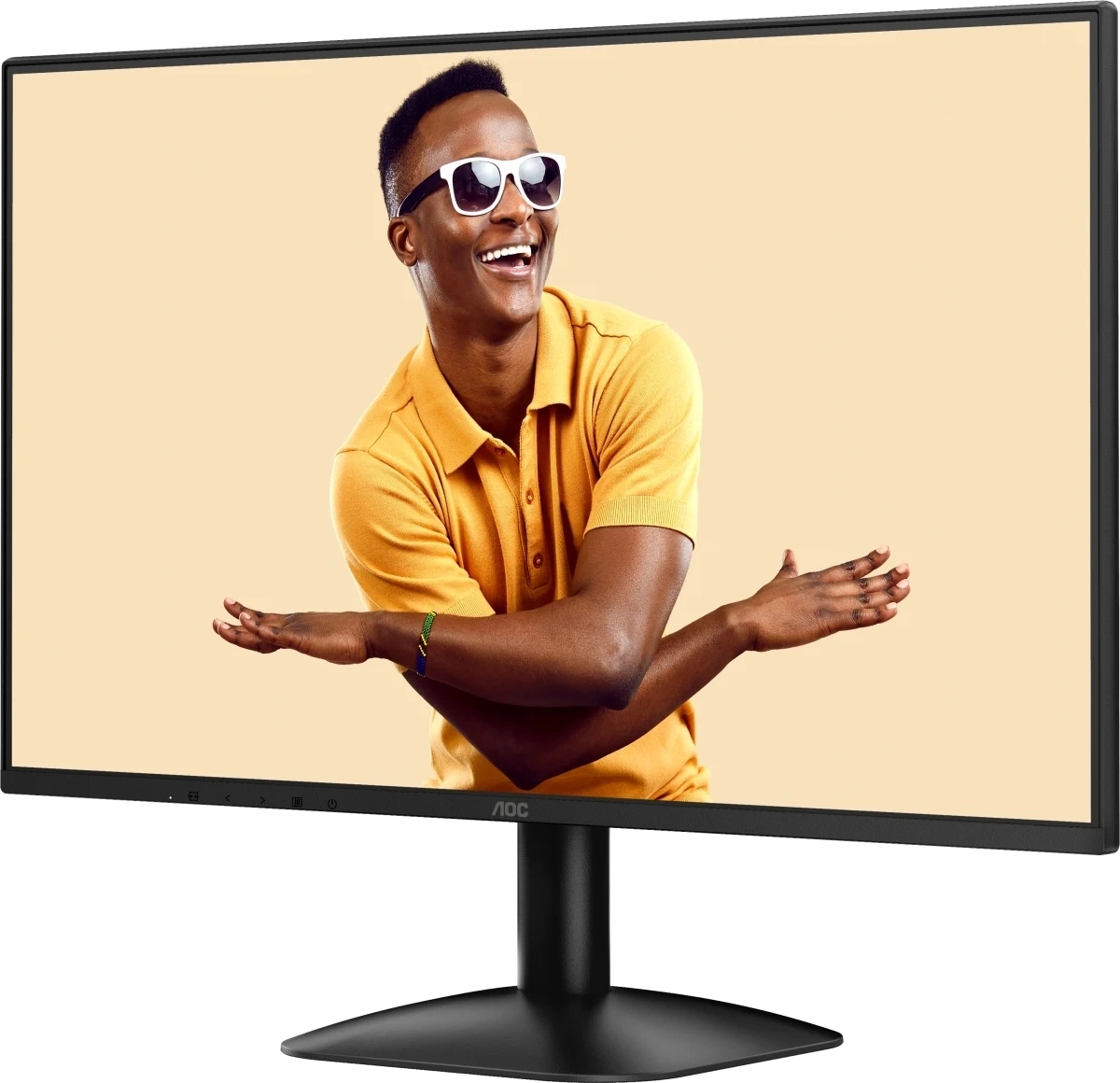 Монитор AOC 23.8" 24B31H черный IPS LED 16:9 HDMI матовая 300cd 178гр/178гр 1920x1080 120Hz VGA FHD 2.45кг — миниатюра 3