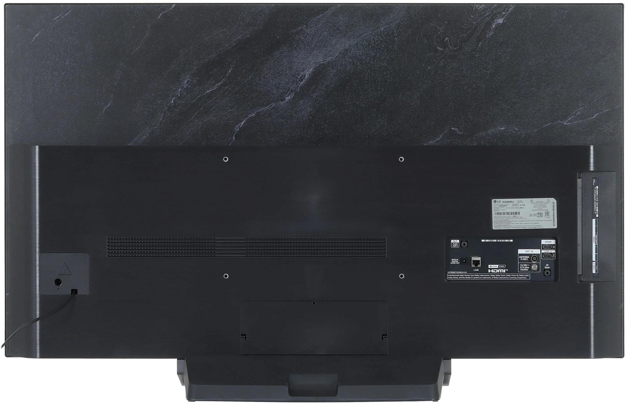 Телевизор OLED LG 48" OLED48C6RLA.ARUG черный/серебристый 4K Ultra HD 120Hz DVB-T DVB-T2 DVB-C DVB-S2 USB WiFi Smart TV — миниатюра 7