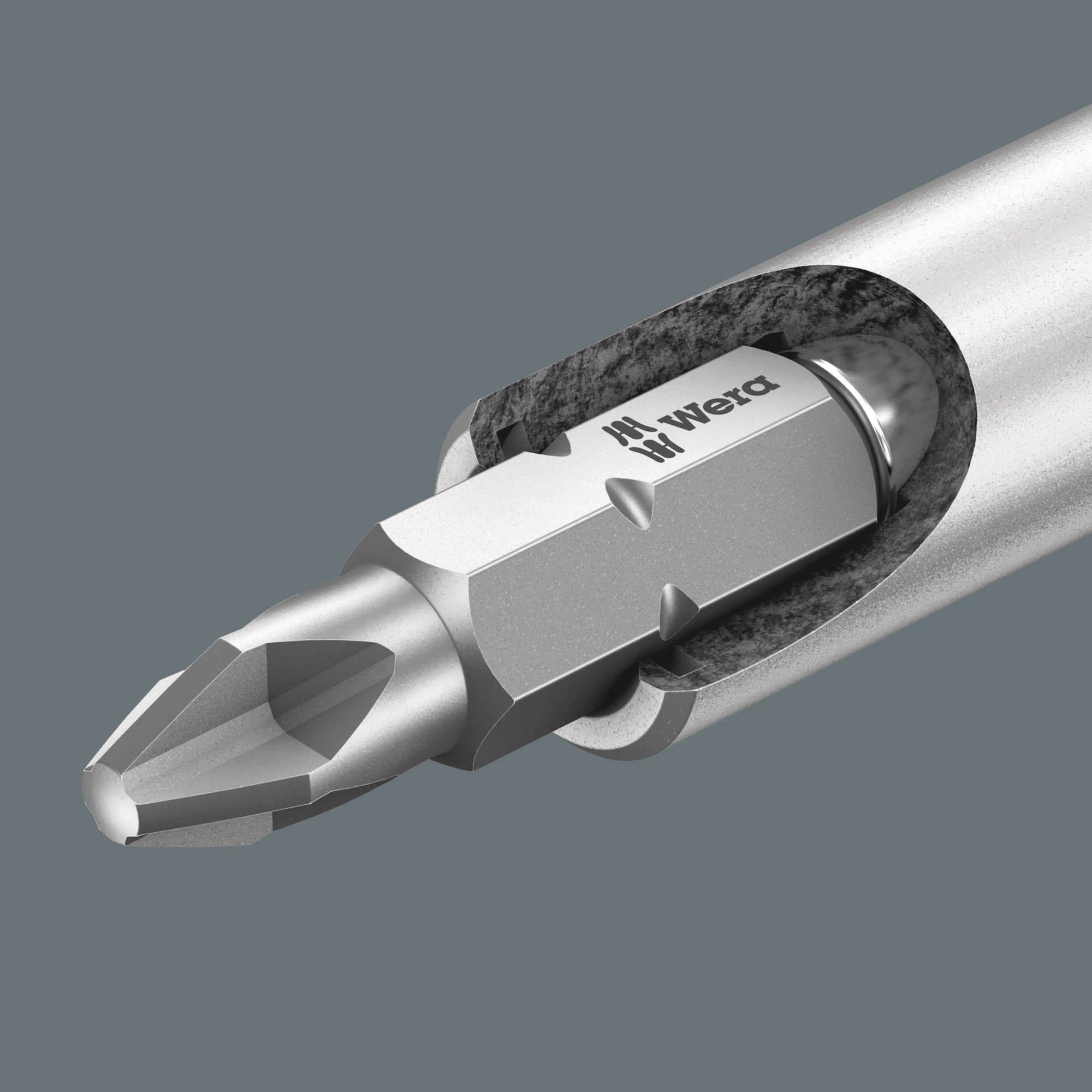 Отвертка Wera Kraftform Kompakt 27 RA 1 SB в компл.:6 предметов (WE-051517) — миниатюра 6