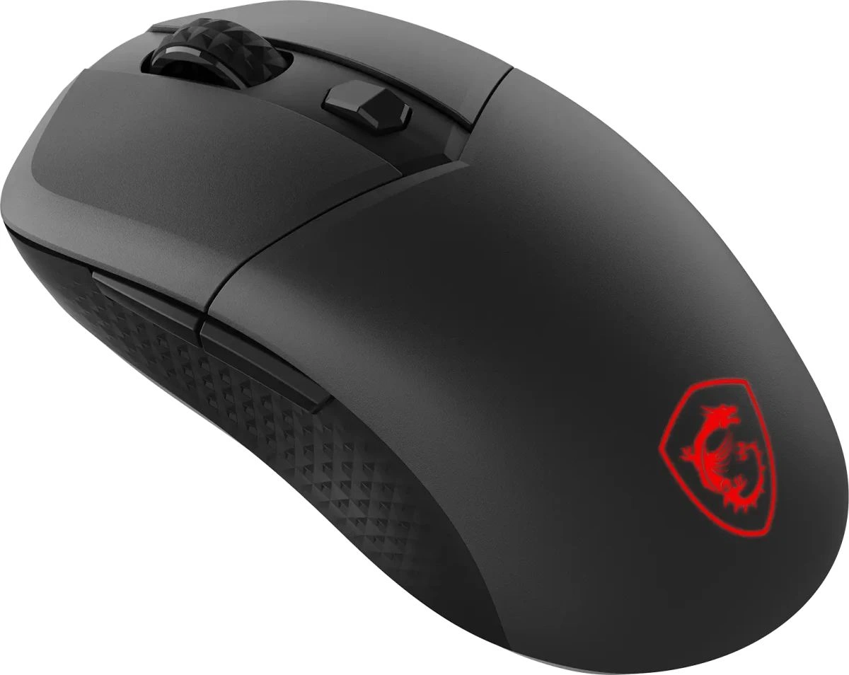 Мышь MSI Versa 300 W черный оптическая 26000dpi беспров. BT/Radio USB 6but (S12-4301600-CLA) — миниатюра 2