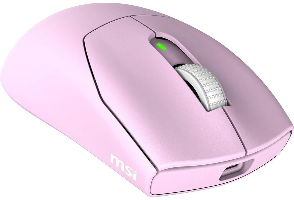 Мышь MSI Forge GM340 W фиолетовый оптическая 12000dpi беспров. BT/Radio USB 5but (S12-4301810-HH9) — миниатюра 2