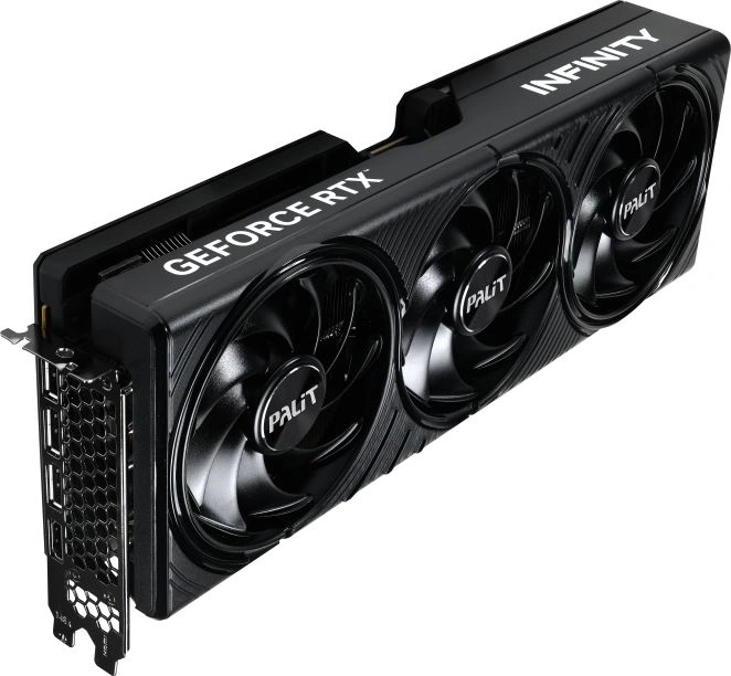 Видеокарта Palit PCI-E 5.0 PA-RTX5080 INFINITY 3 NVIDIA GeForce RTX 5080 16Gb 256bit GDDR7 2295/30000 HDMIx1 DPx3 HDCP Ret — миниатюра 8