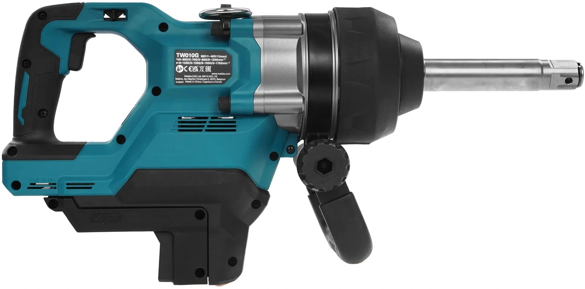 Гайковерт Makita TW010GZ аккум. патрон:квад.1" — миниатюра 2