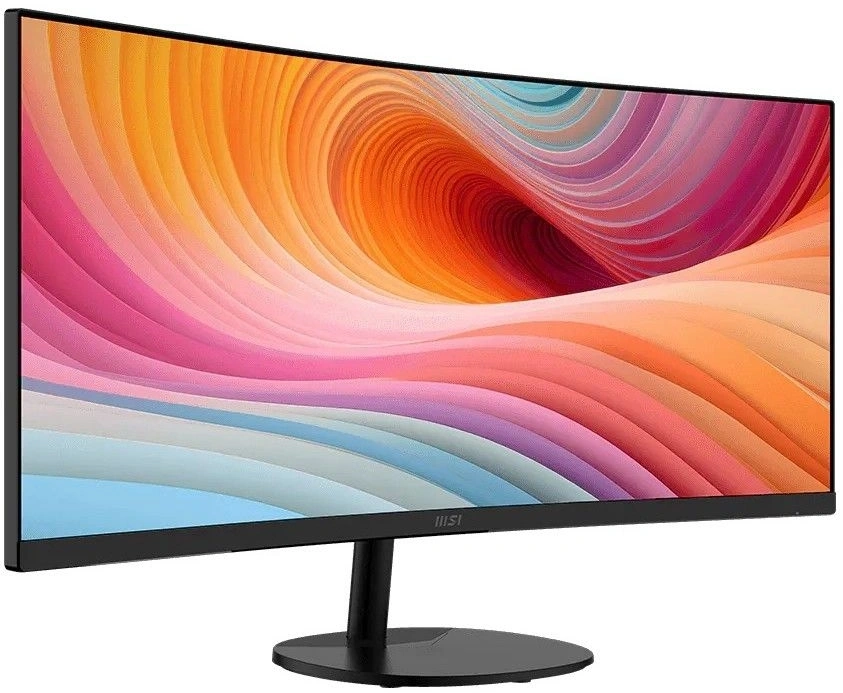 Монитор MSI 34" Pro MP341CQ E12 черный VA LED 21:9 HDMI M/M матовая 300cd 178гр/178гр 3440x1440 120Hz DP 2K 7.1кг — миниатюра 3