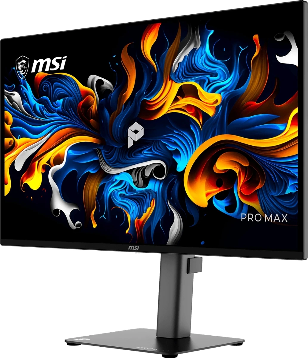 Монитор MSI 26.5" Max 271QPX14G черный QD OLED LED 16:9 HDMI M/M матовая HAS Piv 1500000:1 250cd 178гр/178гр 2650x1440 144Hz FreeSync Premium Pro DP WQ USB 8кг — миниатюра 2