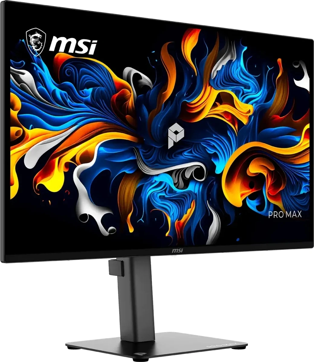 Монитор MSI 26.5" Max 271QPX14G черный QD OLED LED 16:9 HDMI M/M матовая HAS Piv 1500000:1 250cd 178гр/178гр 2650x1440 144Hz FreeSync Premium Pro DP WQ USB 8кг — миниатюра 3