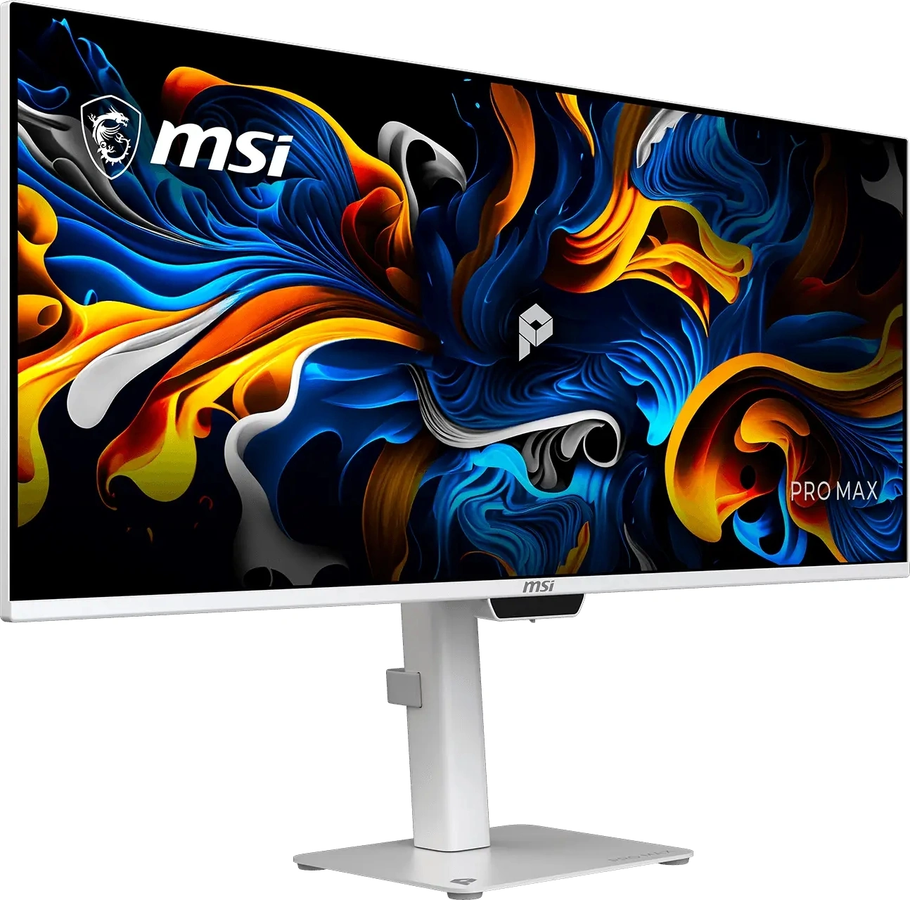 Монитор MSI 34" Max 341QPXW14G белый QD OLED LED 21:9 HDMI M/M полуматовая HAS Piv 250cd 178гр/178гр 3440x1440 144Hz FreeSync Premium Pro DP UW USB 8.9кг — миниатюра 4
