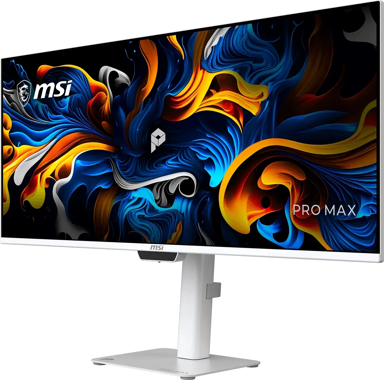 Монитор MSI 34" Max 341QPXW14G белый QD OLED LED 21:9 HDMI M/M полуматовая HAS Piv 250cd 178гр/178гр 3440x1440 144Hz FreeSync Premium Pro DP UW USB 8.9кг — миниатюра 5