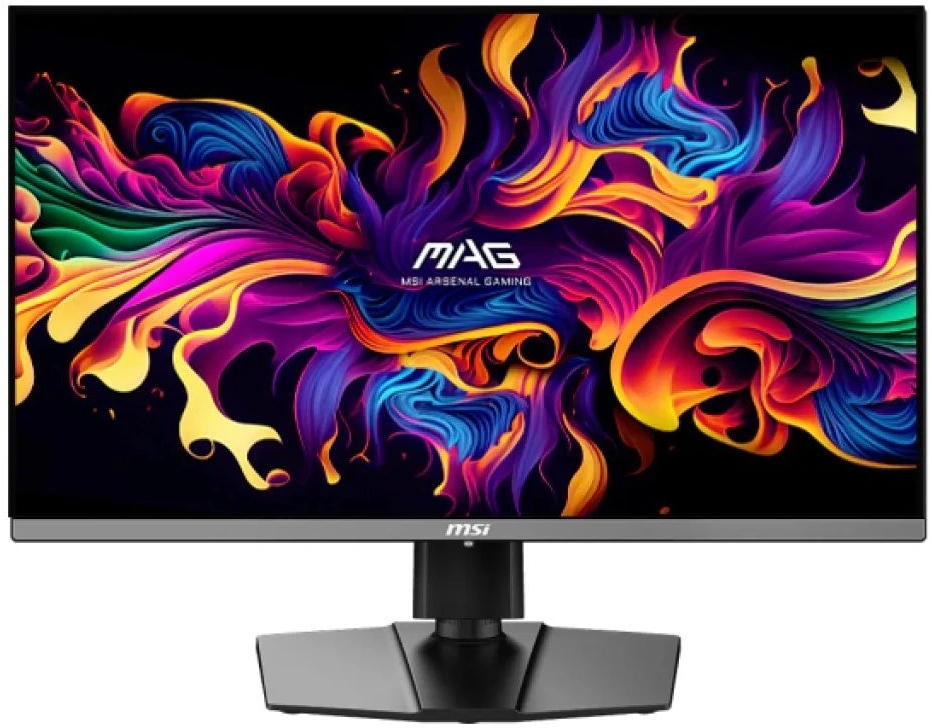 Монитор MSI 26.5" Mag 272QP QD-OLED X24 черный QD OLED LED 16:9 HDMI матовая HAS Piv 1500000:1 250cd 178гр/178гр 2560x1440 240Hz DP Quad 2K (1440p) USB 5.7кг — фото 1