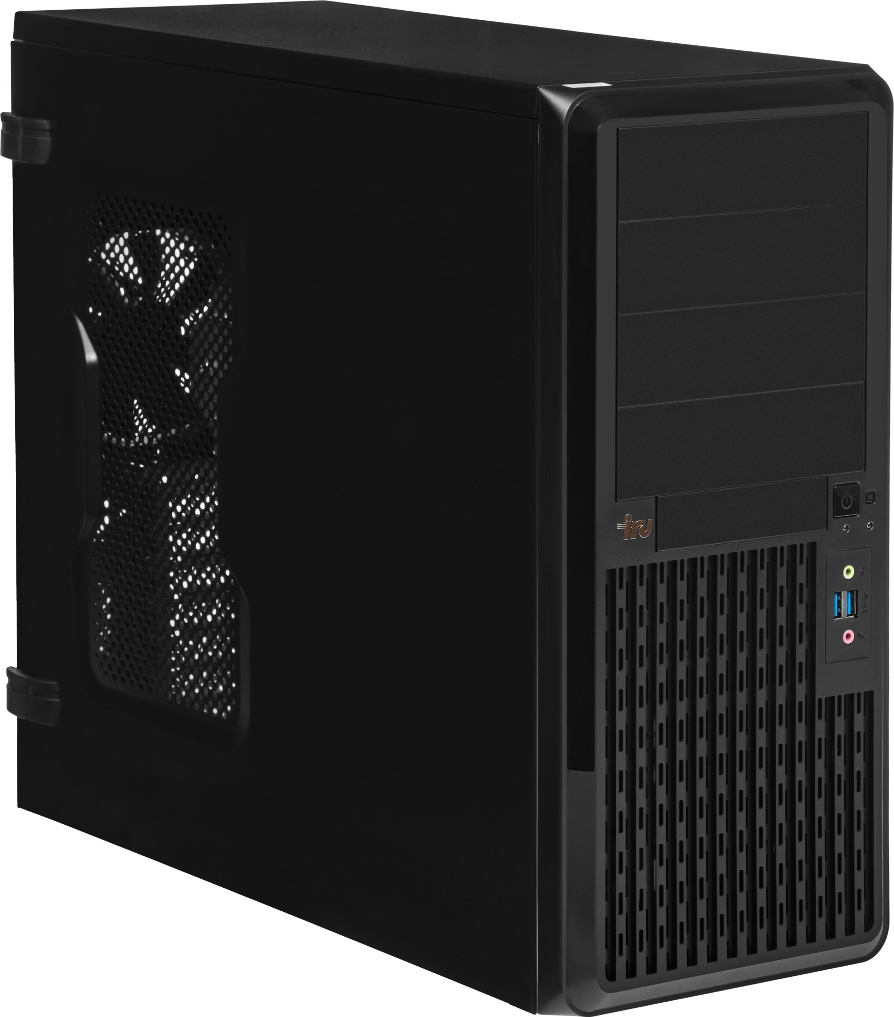 Сервер IRU Rock w9105p 1x5218R 2x16Gb 1x500Gb SSD С621 AST2500 2xGigEth 1x650W w/o OS (2185989) — фото 1