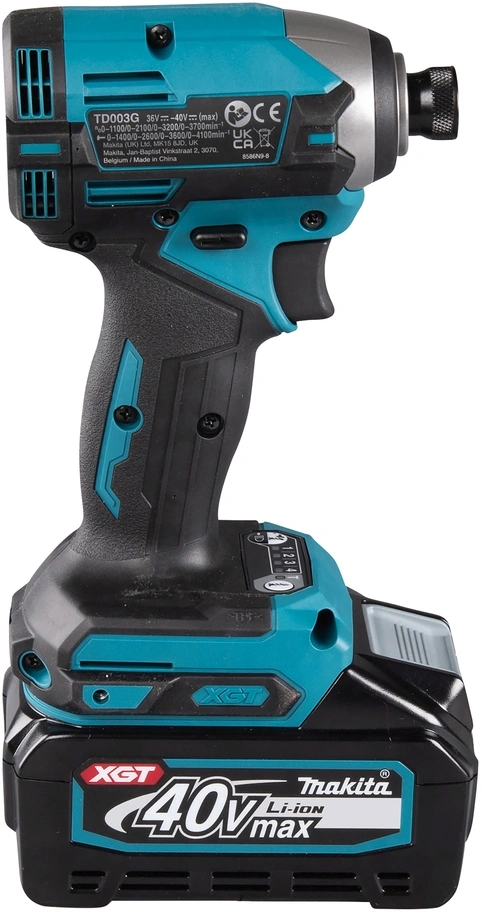 Шуруповерт Makita TD003GA201 аккум. патрон:шестигр.1/4" (кейс в комплекте) — миниатюра 4