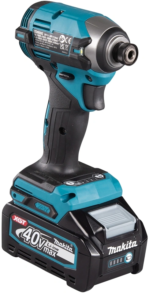 Шуруповерт Makita TD003GA201 аккум. патрон:шестигр.1/4" (кейс в комплекте) — миниатюра 6