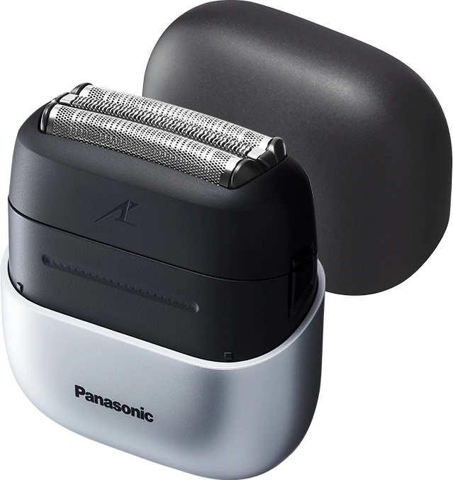 Бритва сетчатая Panasonic ES-CM3BKS521 реж.эл.:3 питан.:аккум. серебристый/черный — фото 1
