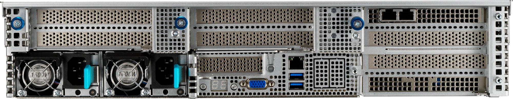 Сервер IRU Rock a2212p 2x5318N 2x32Gb С621A AST2600 2x10Gb 2x1600W w/o OS (2186364) — миниатюра 2