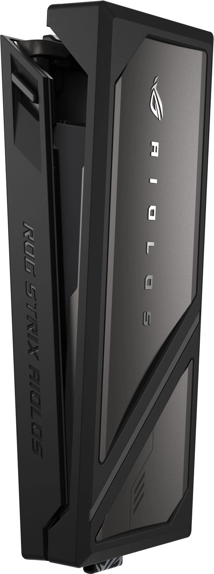 Внешний корпус SSD Asus ROG STRIX AIOLOS NVMe/SATA алюминий черный M2 2280 — миниатюра 13