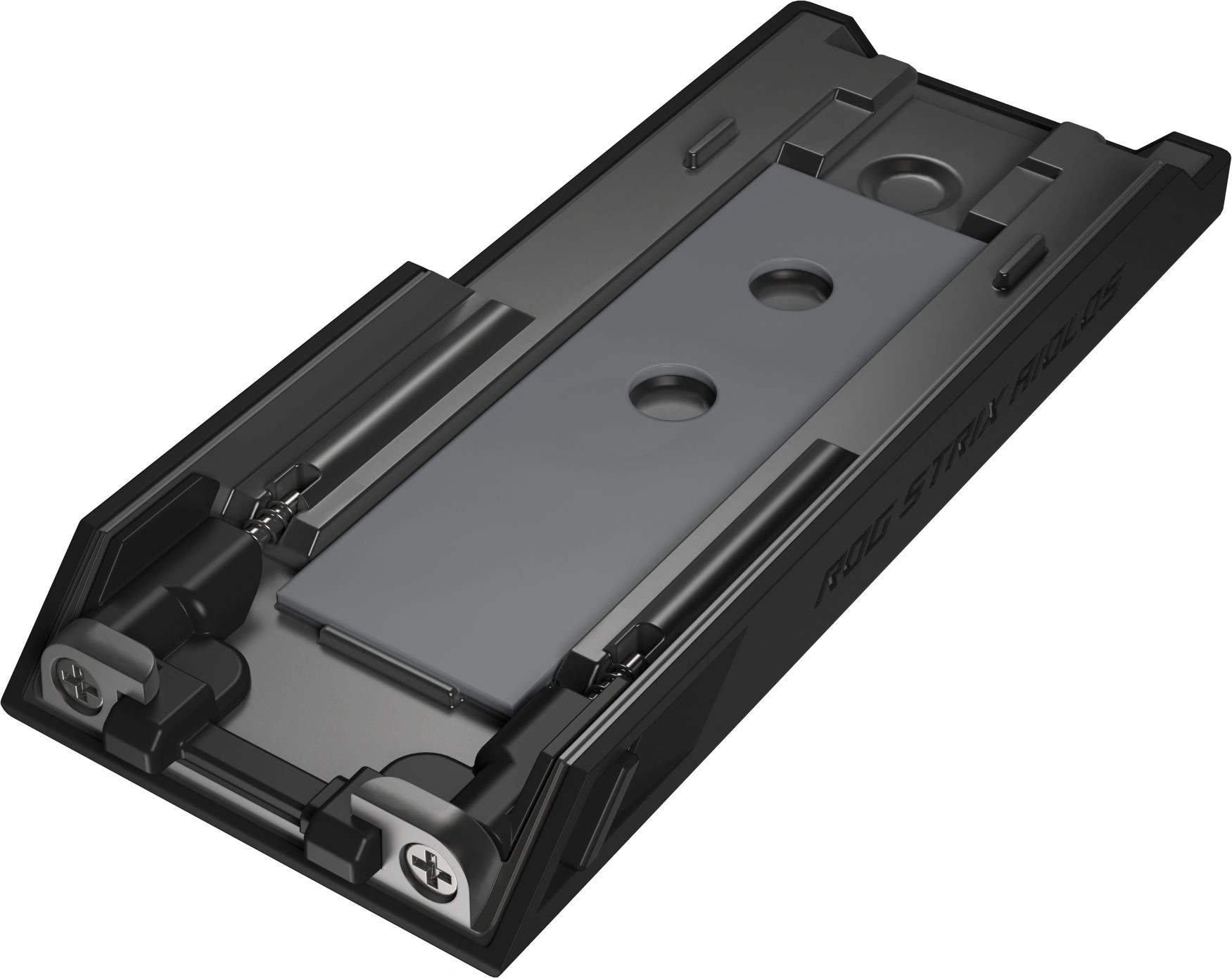 Внешний корпус SSD Asus ROG STRIX AIOLOS NVMe/SATA алюминий черный M2 2280 — миниатюра 16